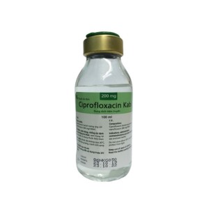 Dung dịch tiêm truyền Ciprofloxacin Kabi 200mg (100ml)